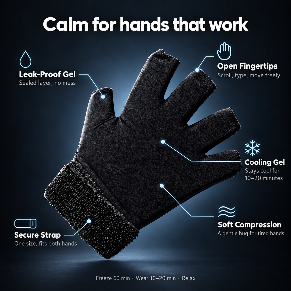 The Rest-and-Recover Cooling Glove